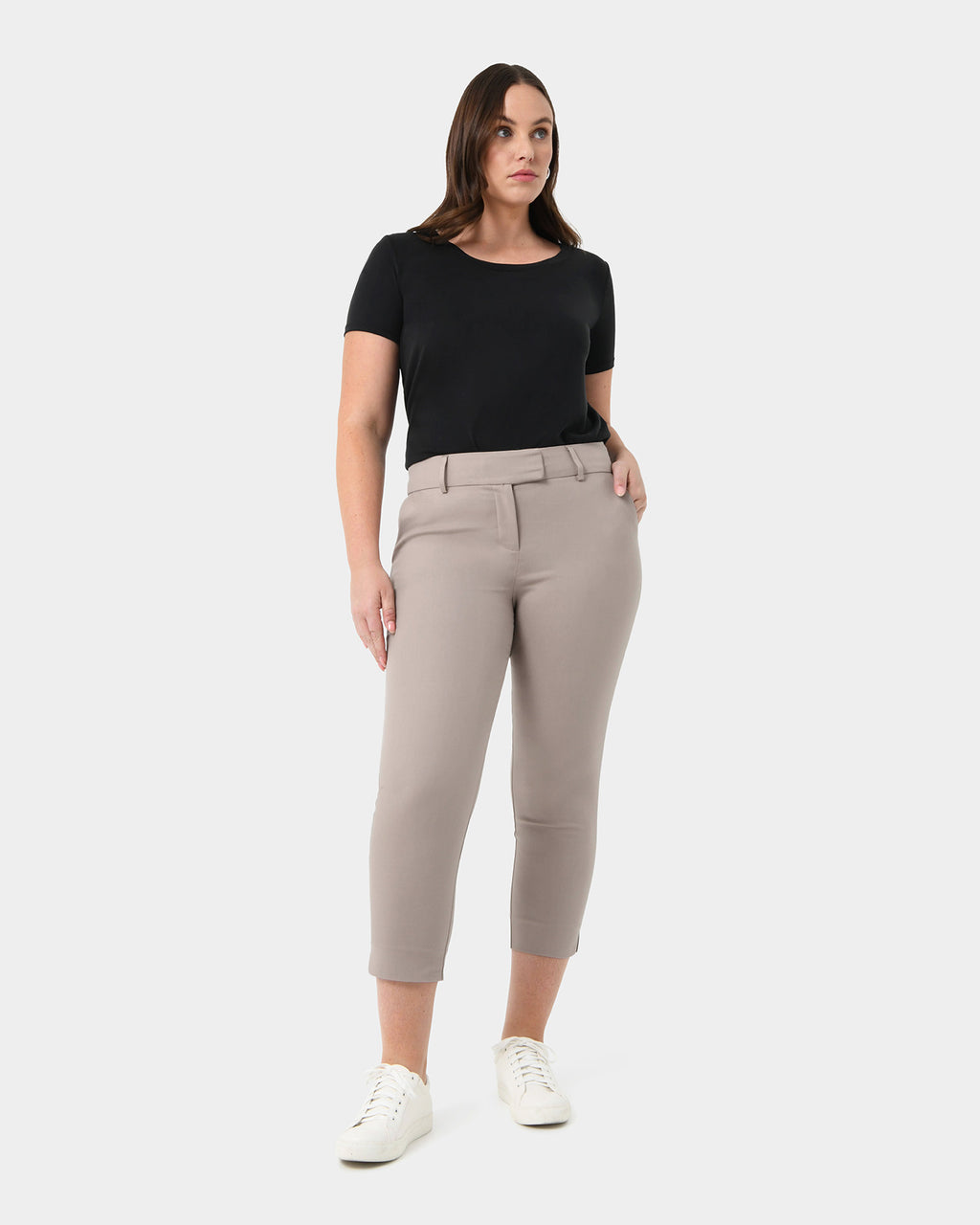 Josie Cropped Notch Pants