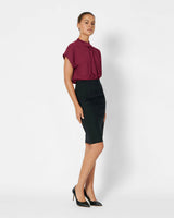 Rose Pencil Skirt
