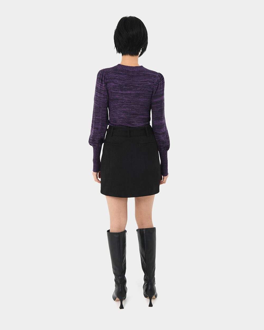 Savannah Puff Sleeve Knit Top