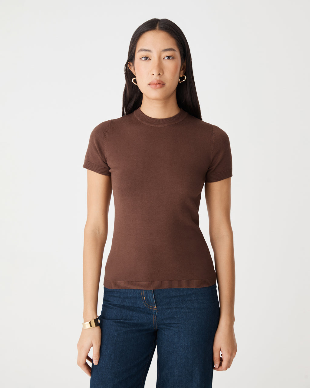 Catherine Short Sleeve Knit