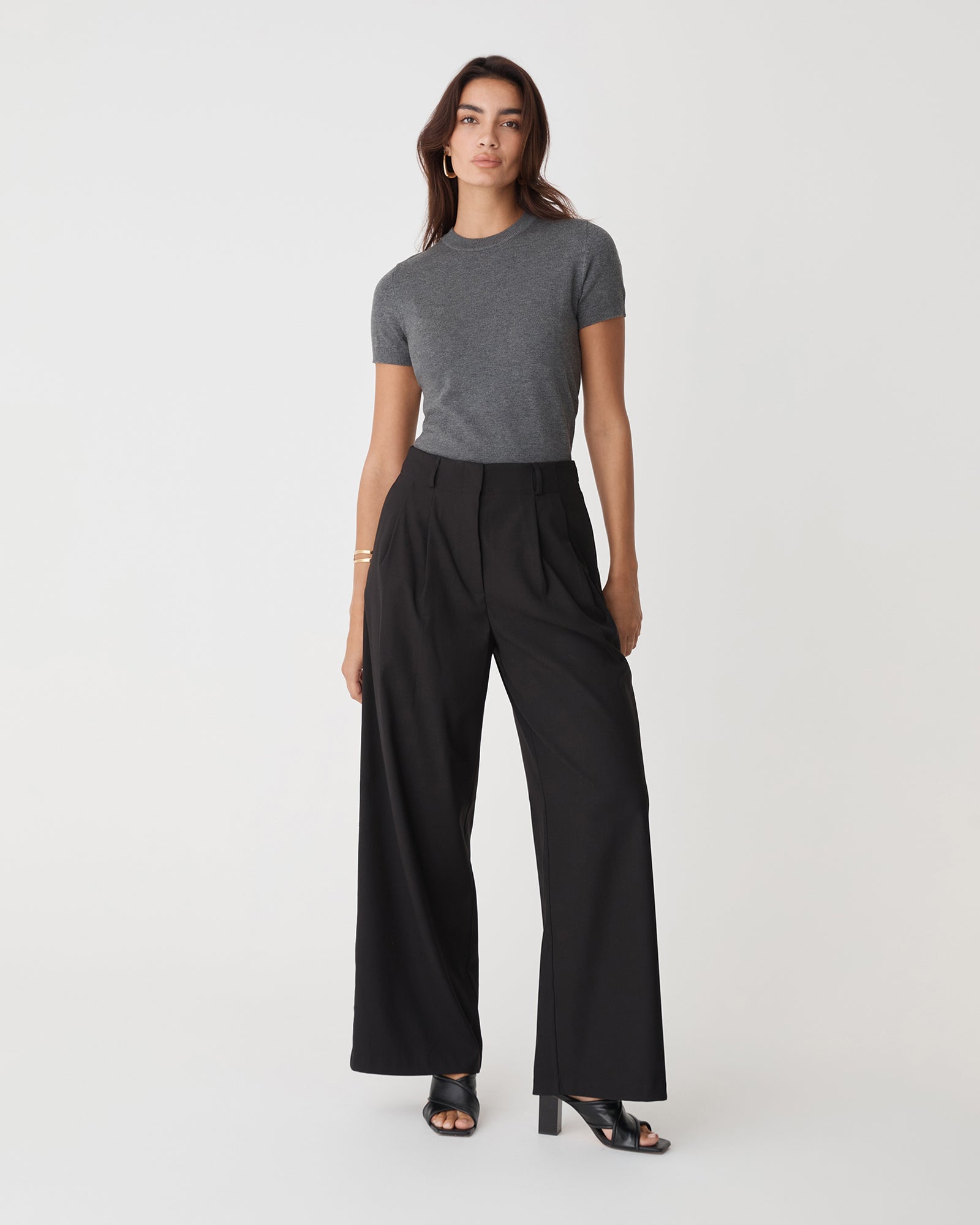Catherine Short Sleeve Knit