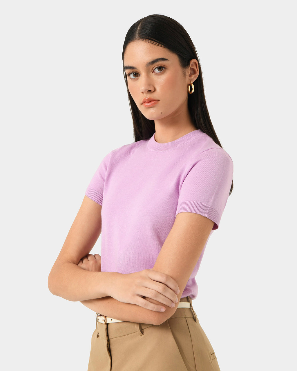 Catherine Short Sleeve Knit