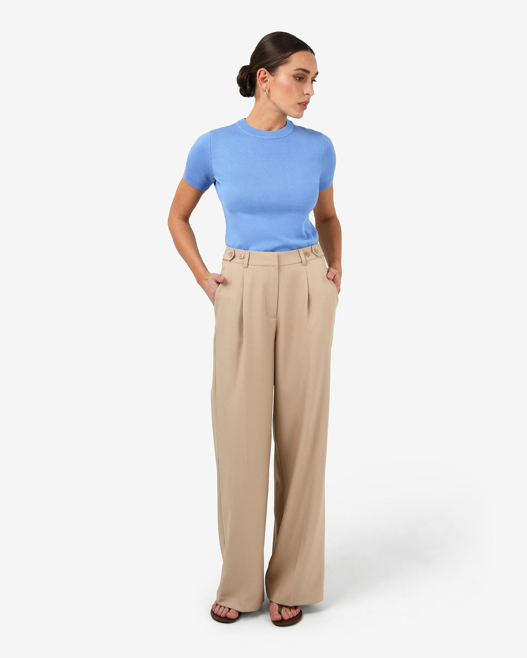 Catherine Short Sleeve Knit