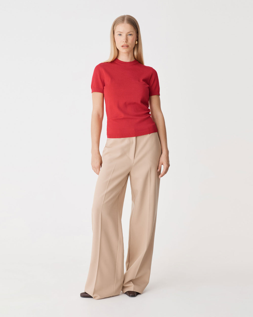 Catherine Short Sleeve Knit