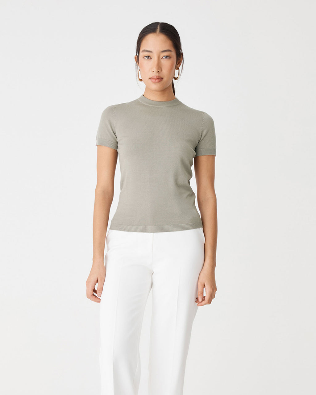 Catherine Short Sleeve Knit