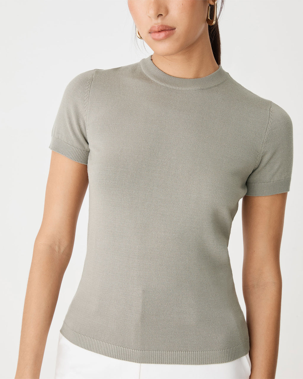 Catherine Short Sleeve Knit