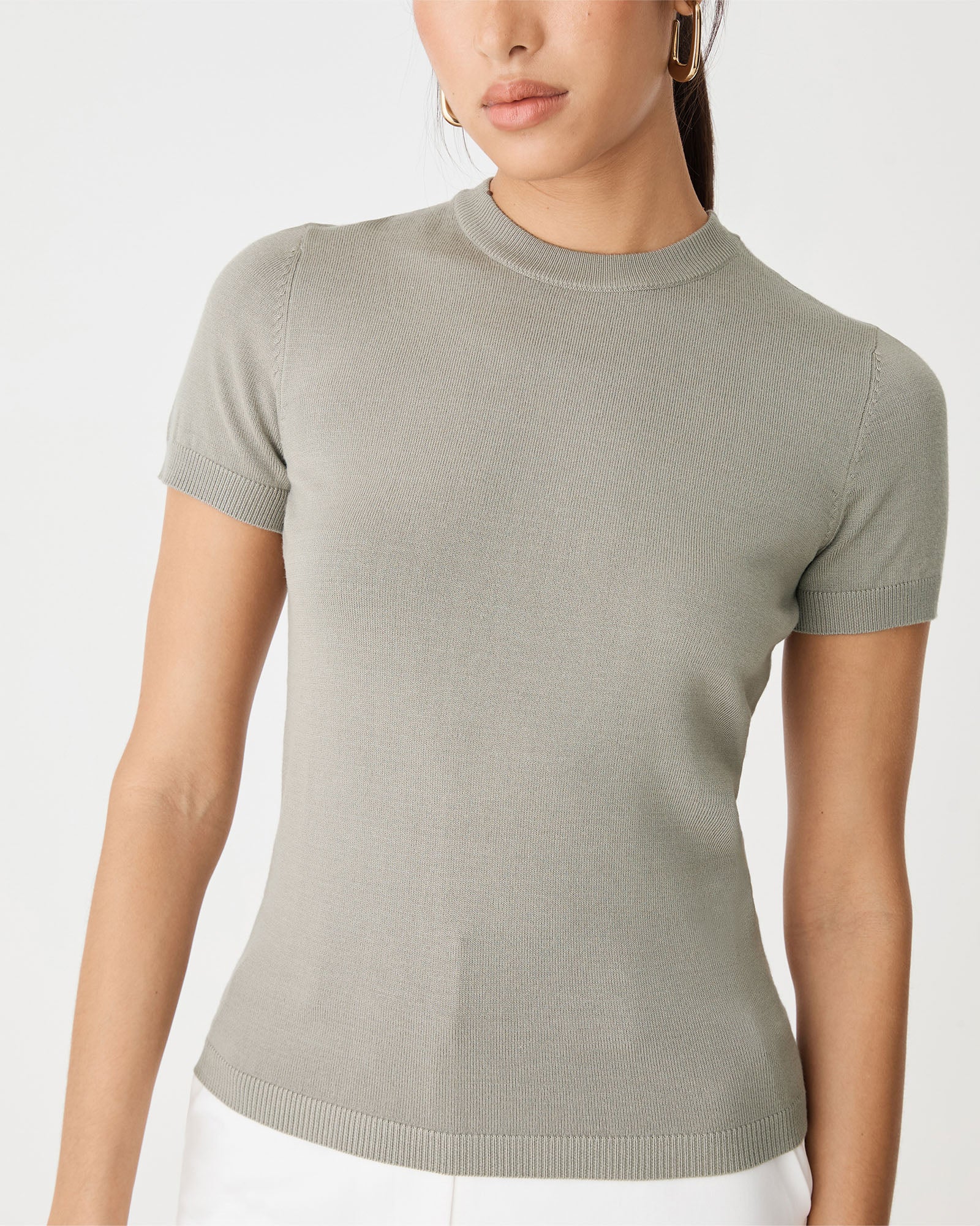 Catherine Short Sleeve Knit