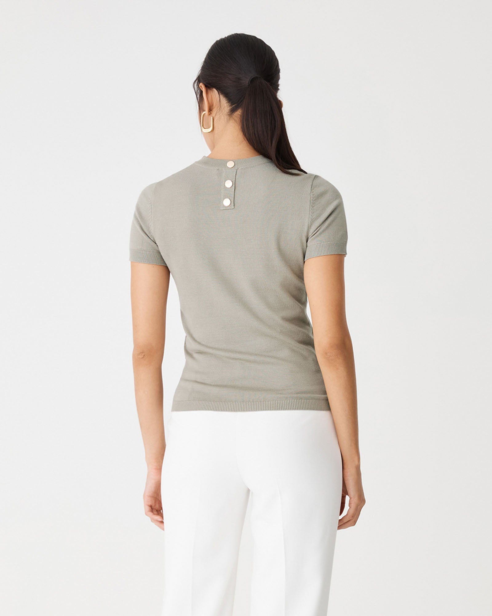 Catherine Short Sleeve Knit