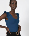 Erin Ruffle Sleeve Tee
