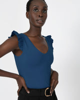 Erin Ruffle Sleeve Tee