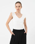 Erin Ruffle Sleeve Tee