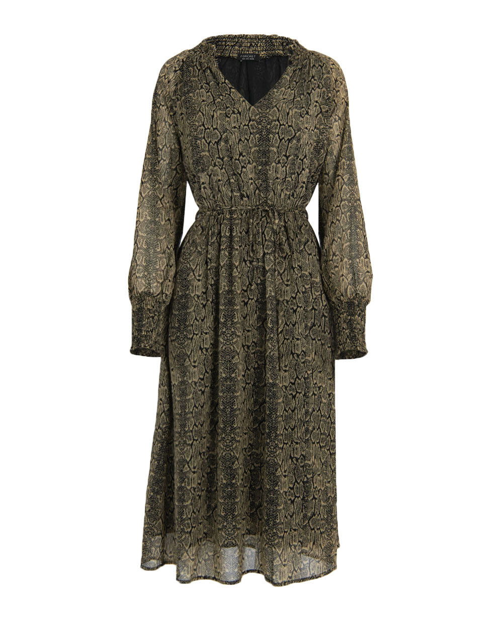 Athena Snake Print Dress