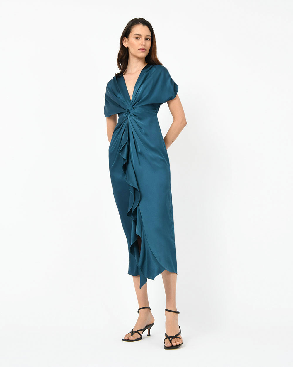 Farah Twist Front Dress