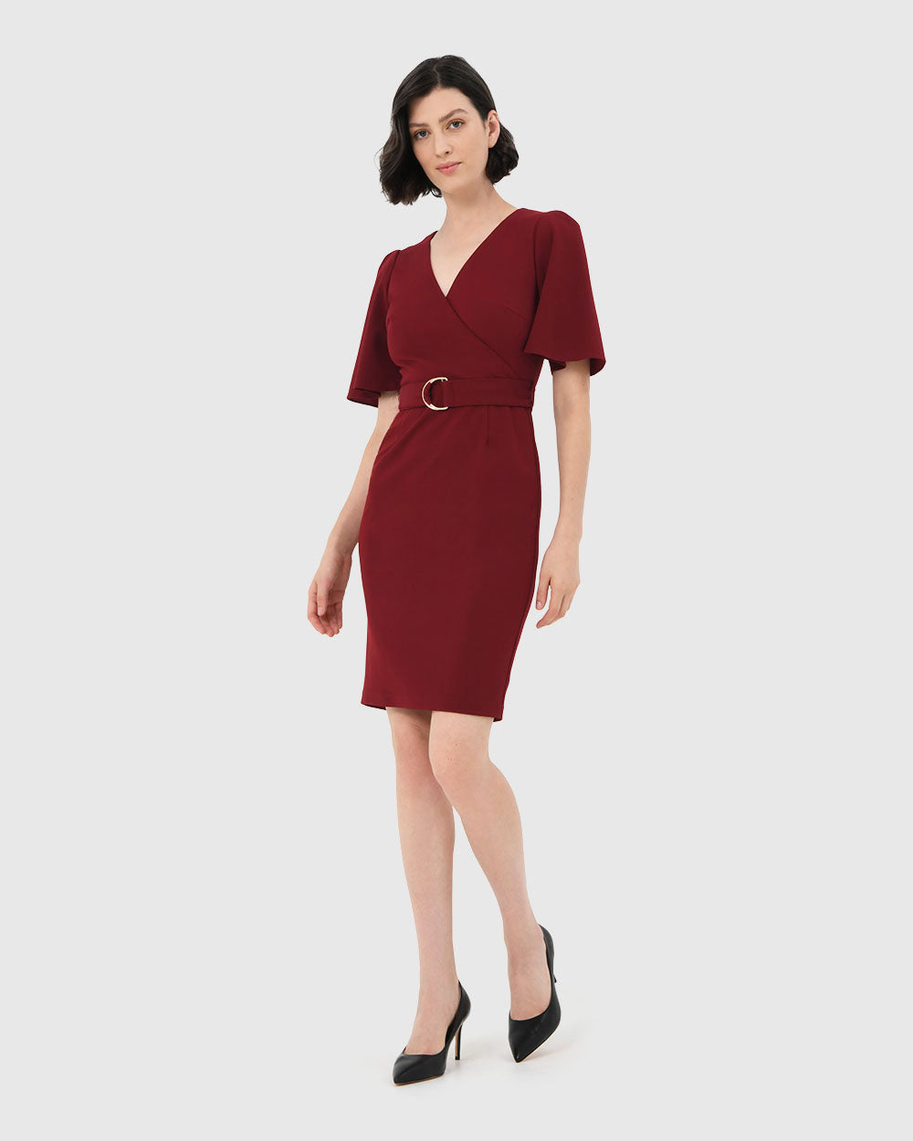 Lian Wing Sleeve Dress