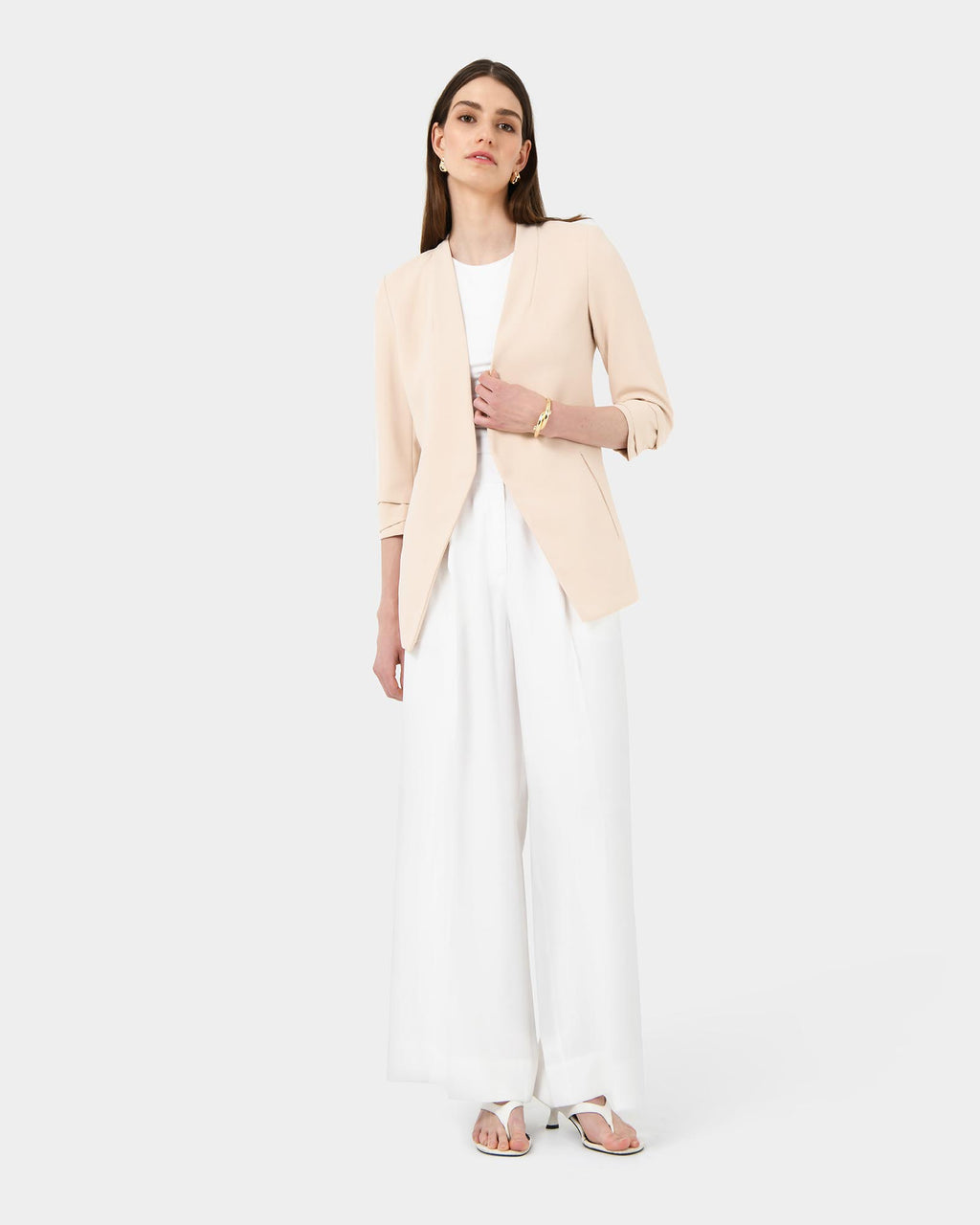 Carter 2 Collarless Blazer