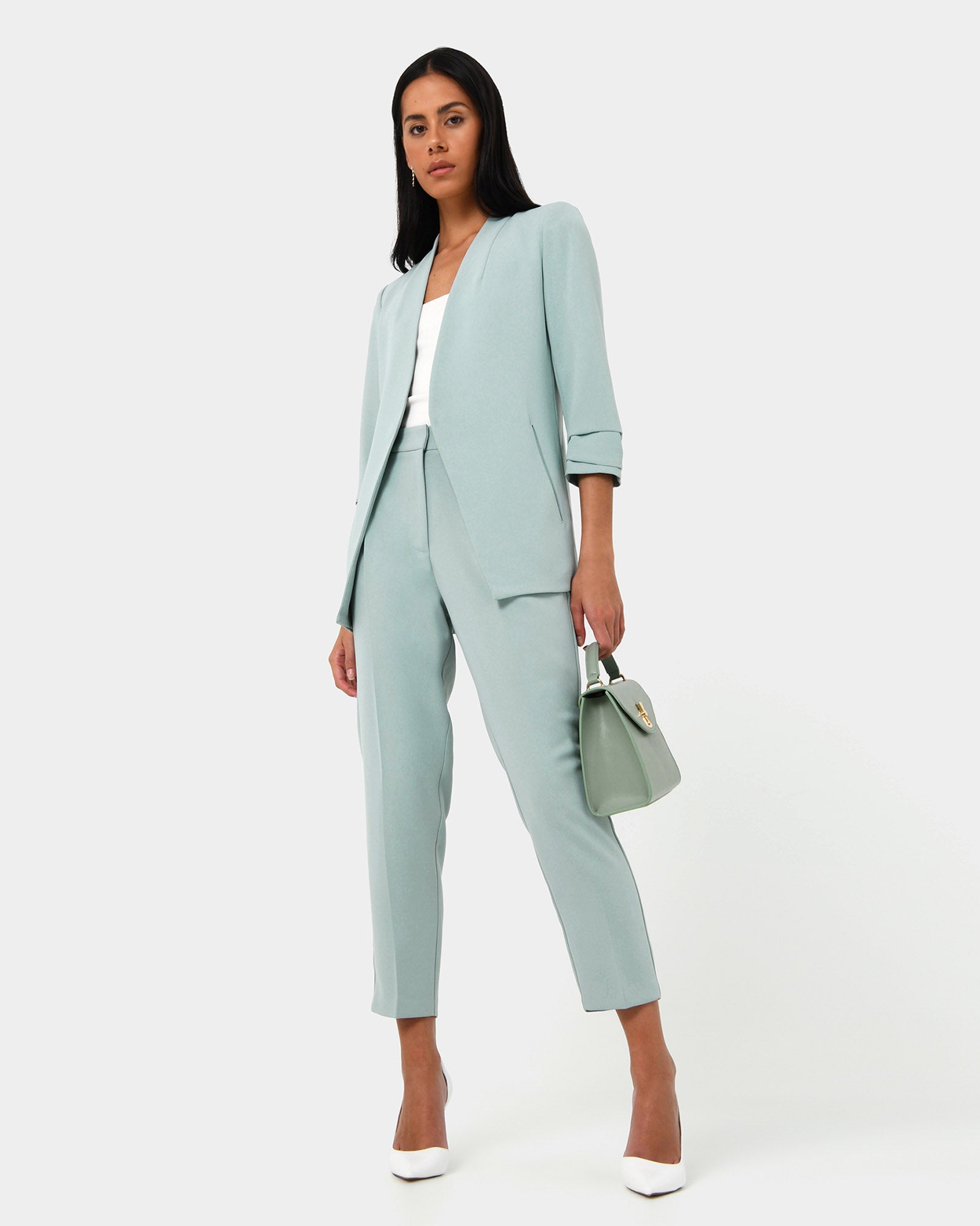 Carter 2 Collarless Blazer