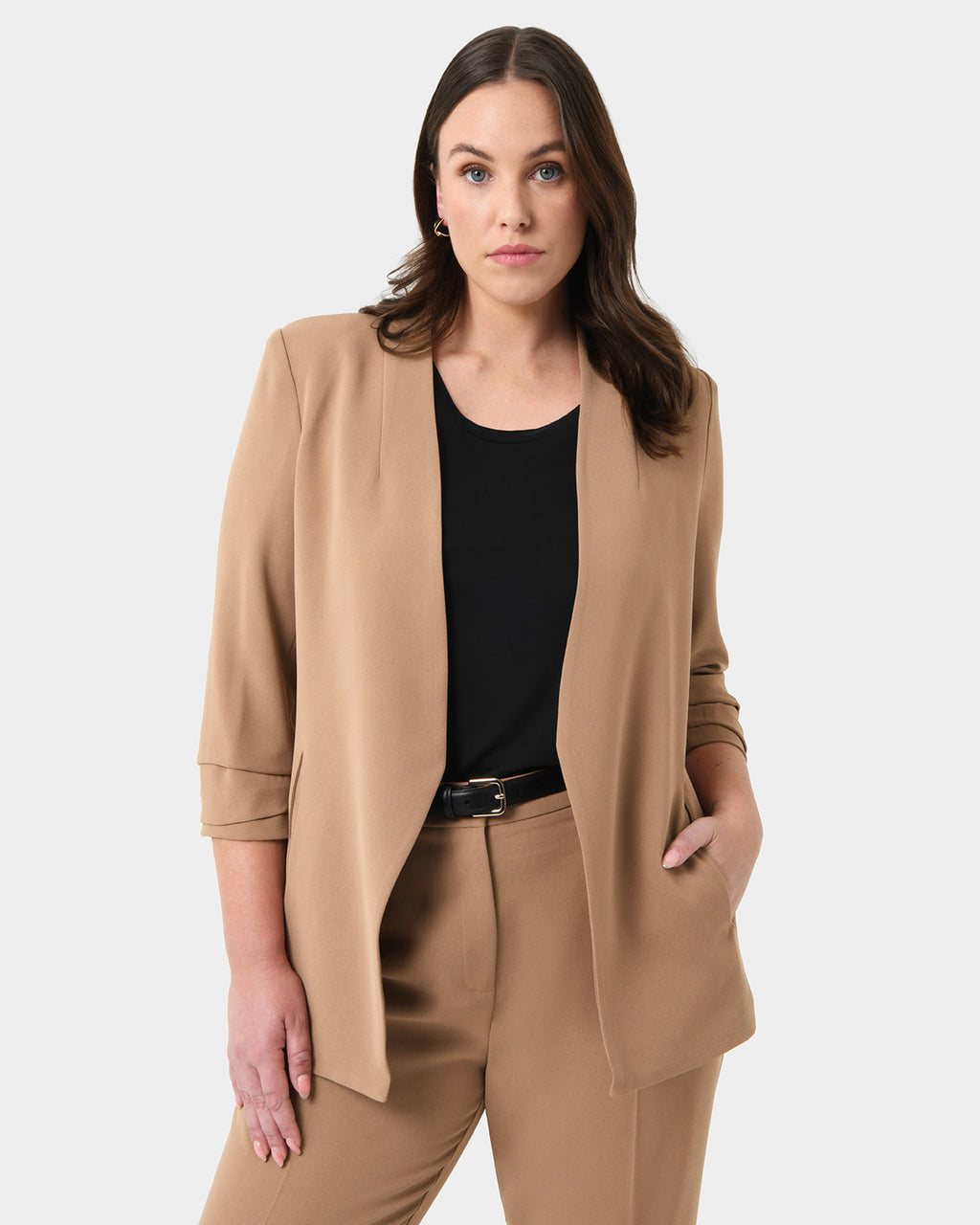 Carter 2 Collarless Blazer