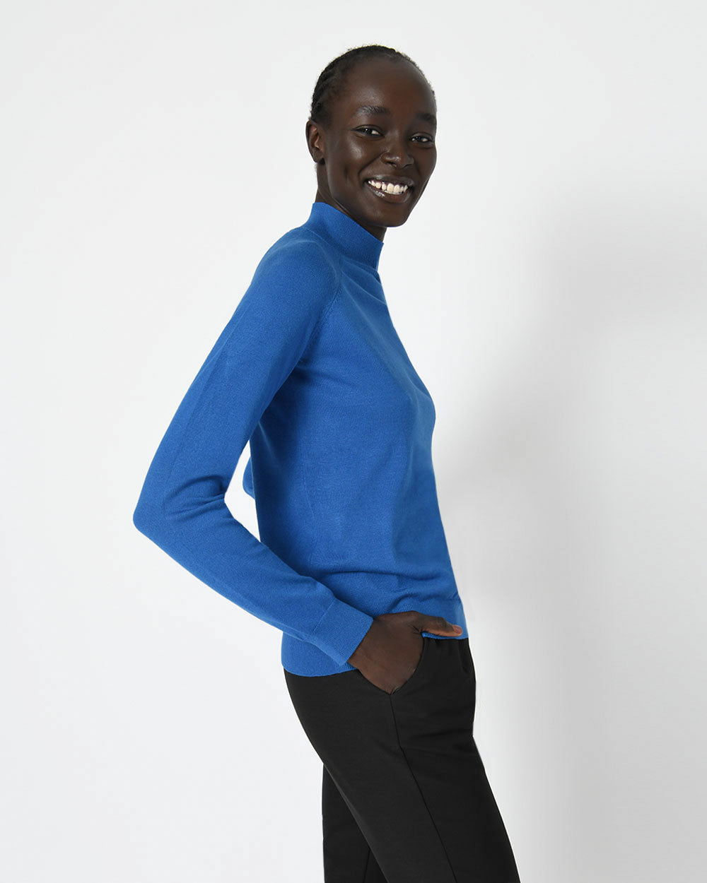 Maneh Mock Neck Knit