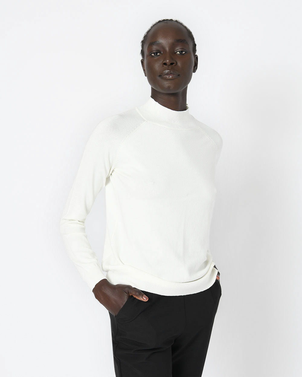 Maneh Mock Neck Knit