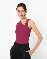 Tiana Asymmetric Knit Top