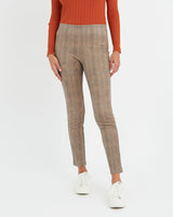 Arlene Check Stretch Pants