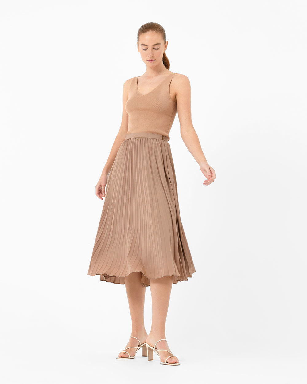 Cecilia Pleated Skirt