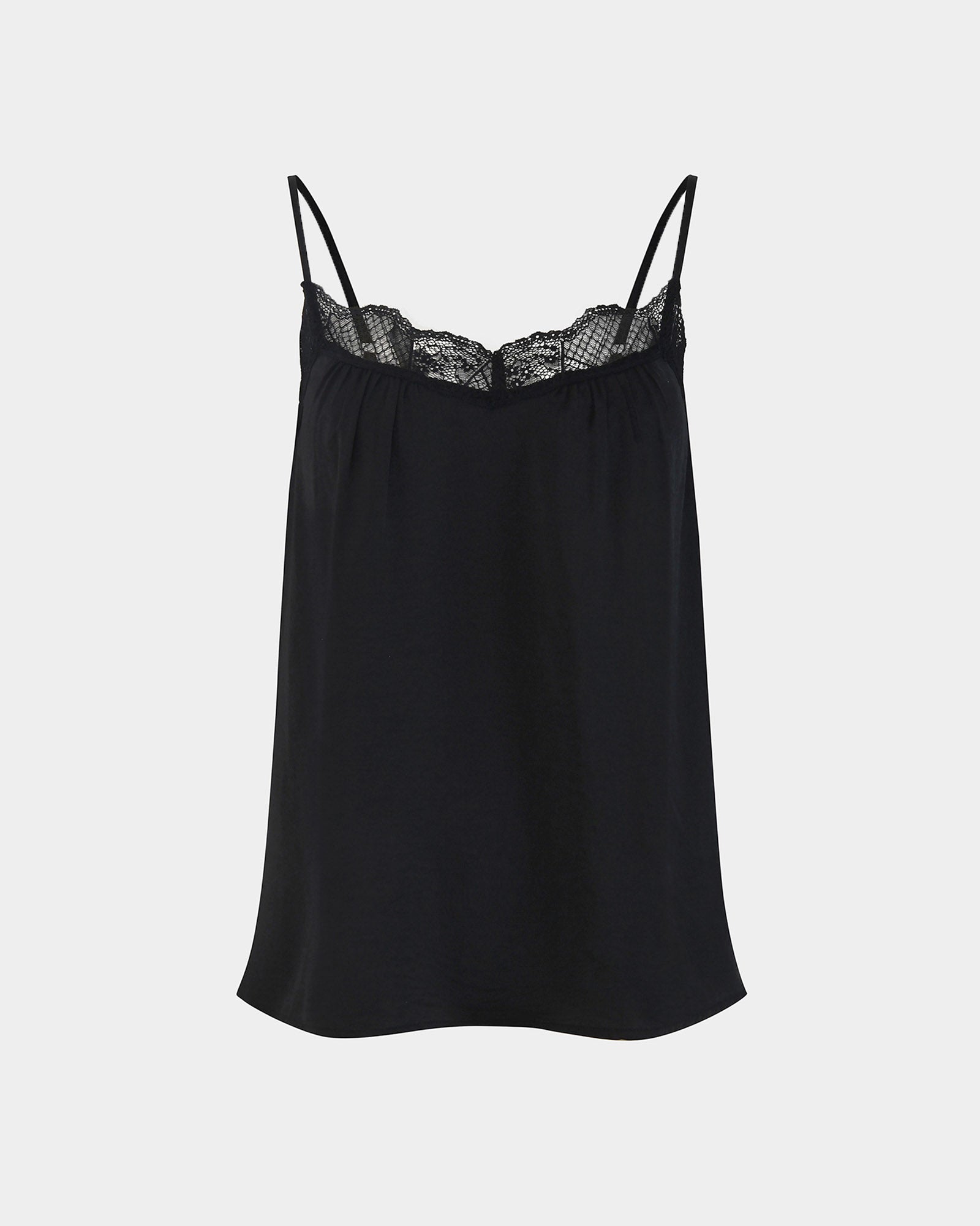 Aleksia Lace Trim Cami Top