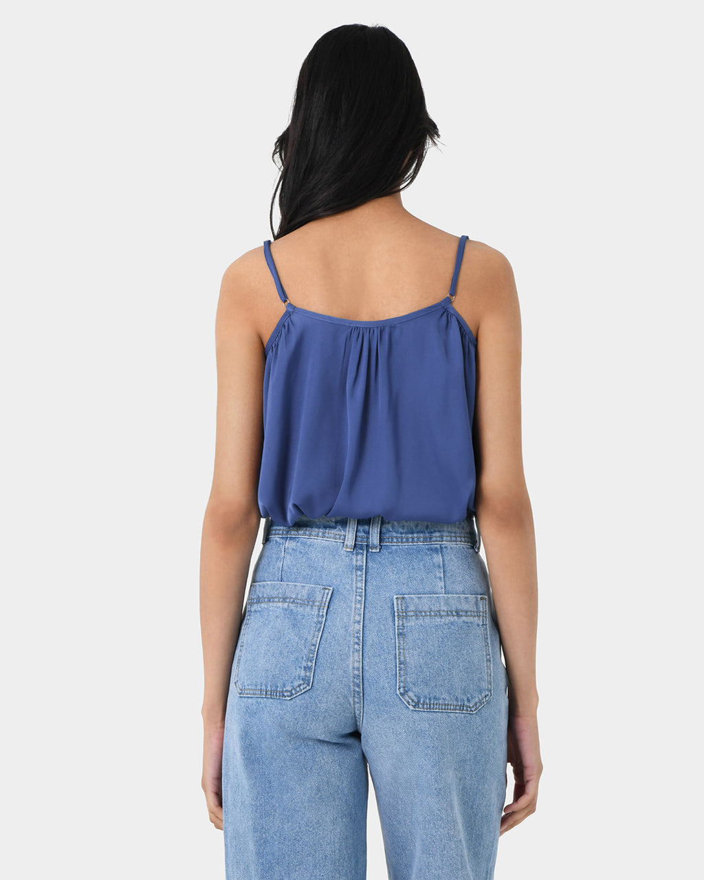 Aleksia Lace Trim Cami Top