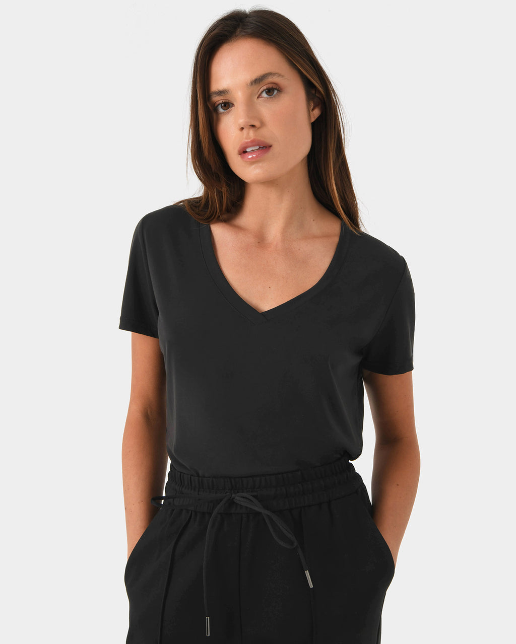 Lili V Modal Tee