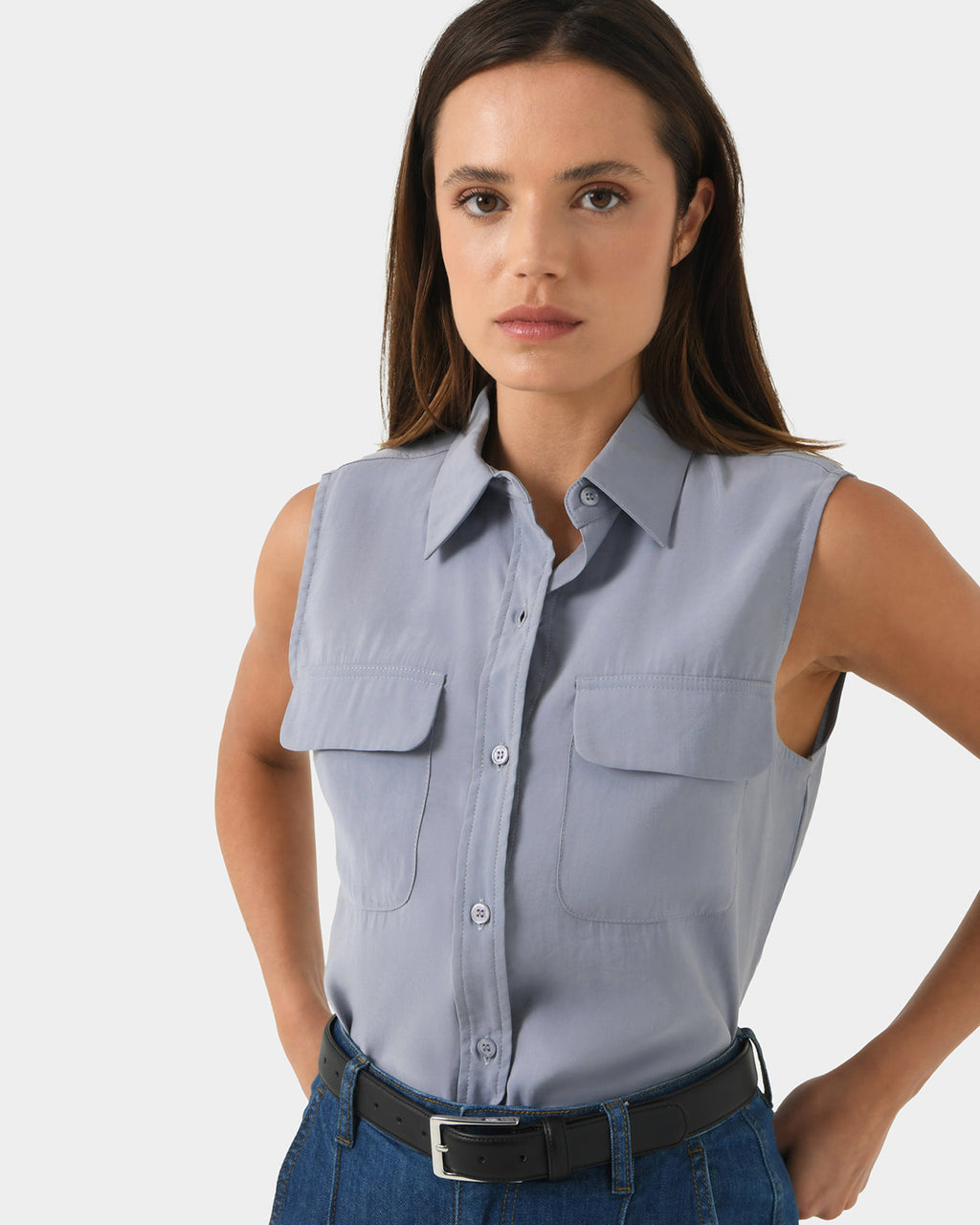 Aimee Sleeveless Shirt