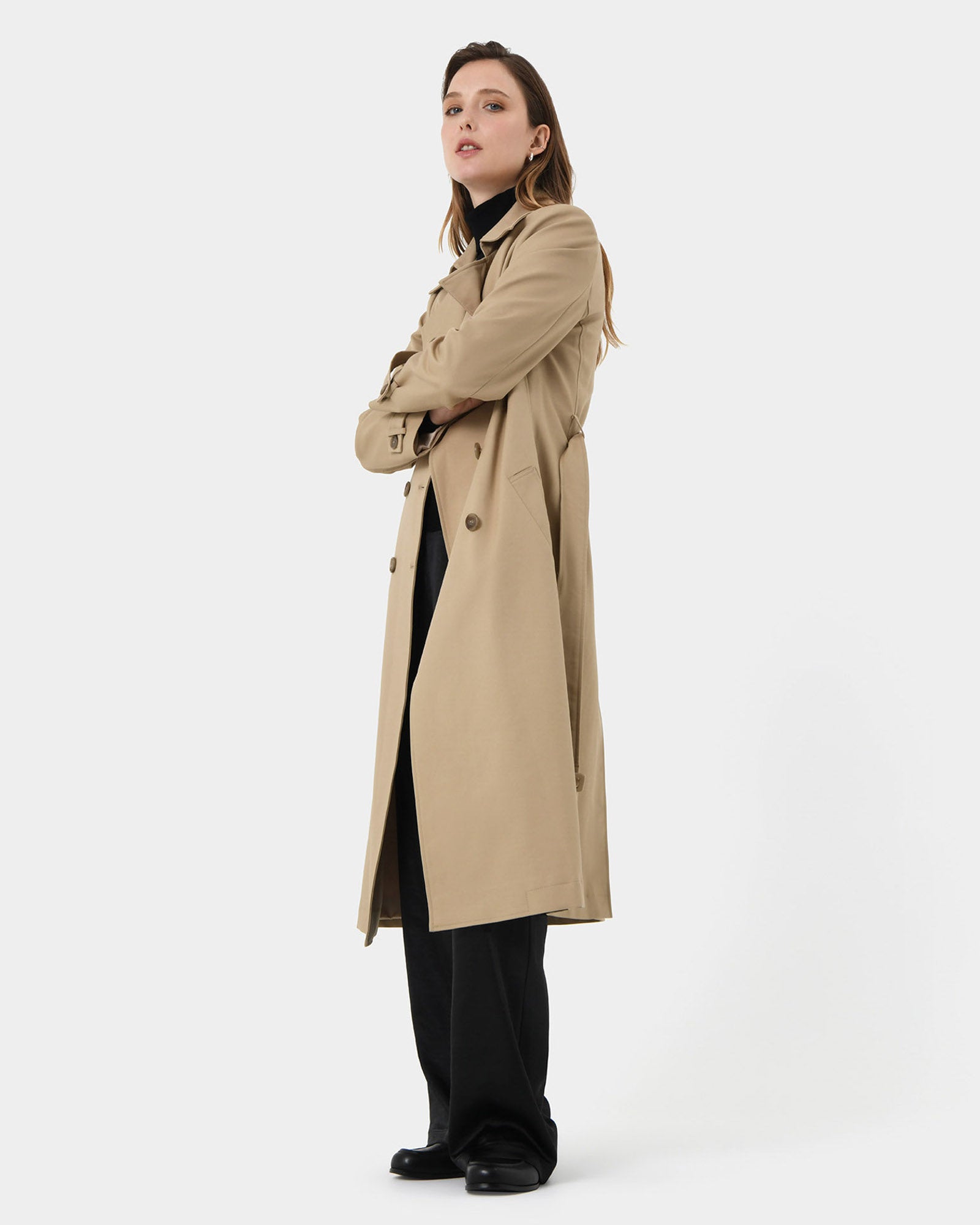 Clarke Cotton Blended Coat