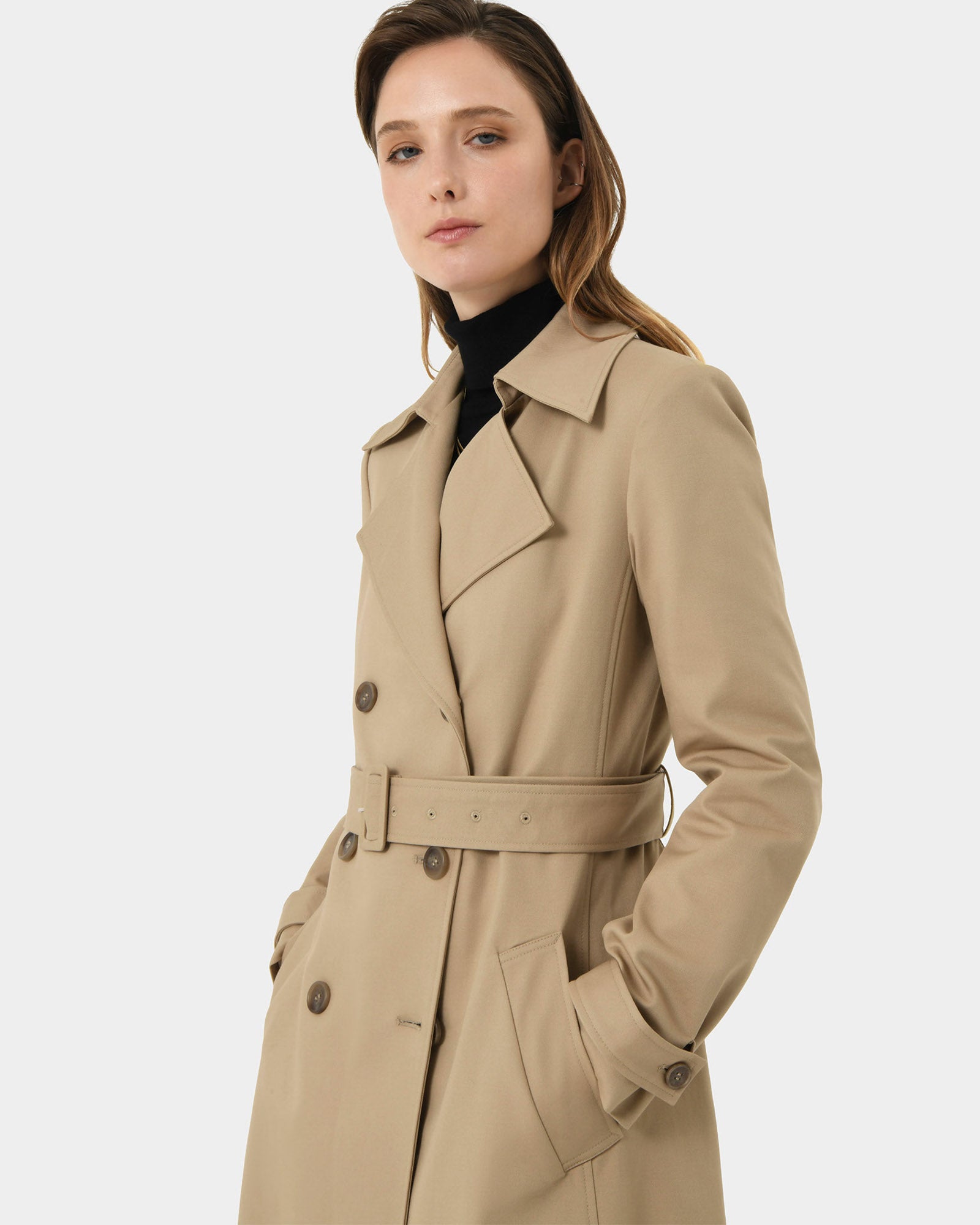 Clarke Cotton Blended Coat