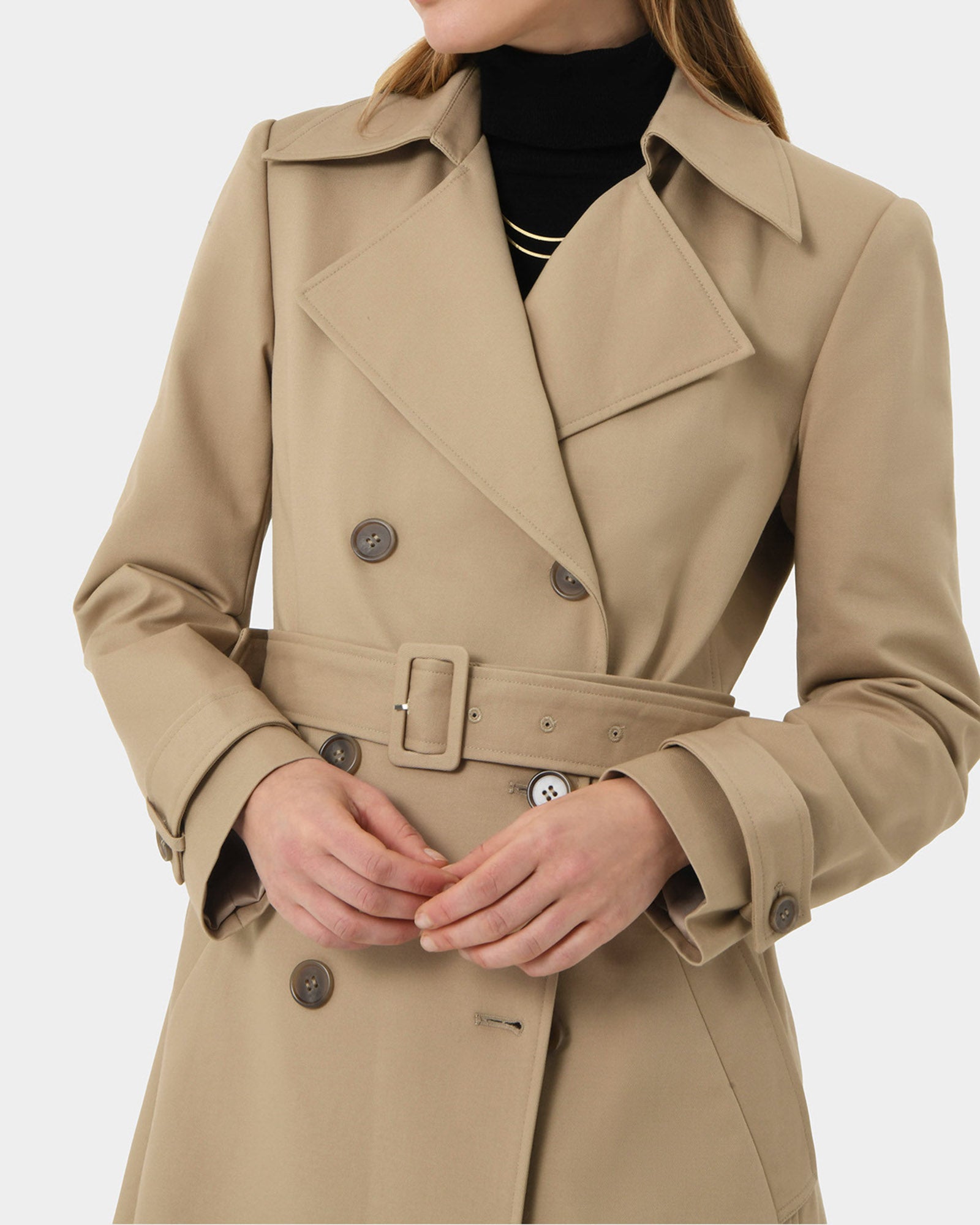 Clarke Cotton Blended Coat