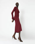 Rebekah Flared Sleeve Dress