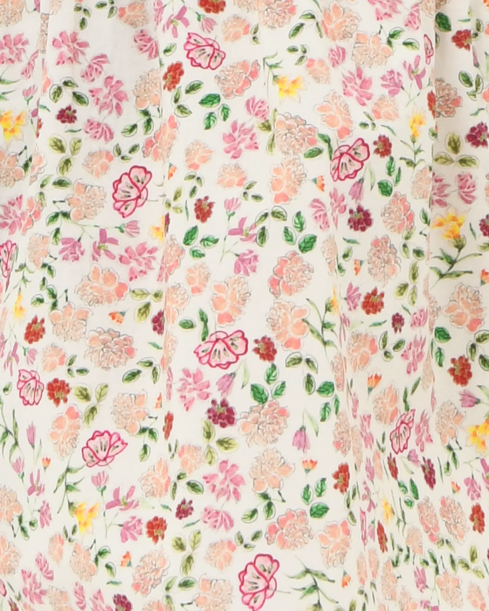 Doha Floral Print Cotton Dress