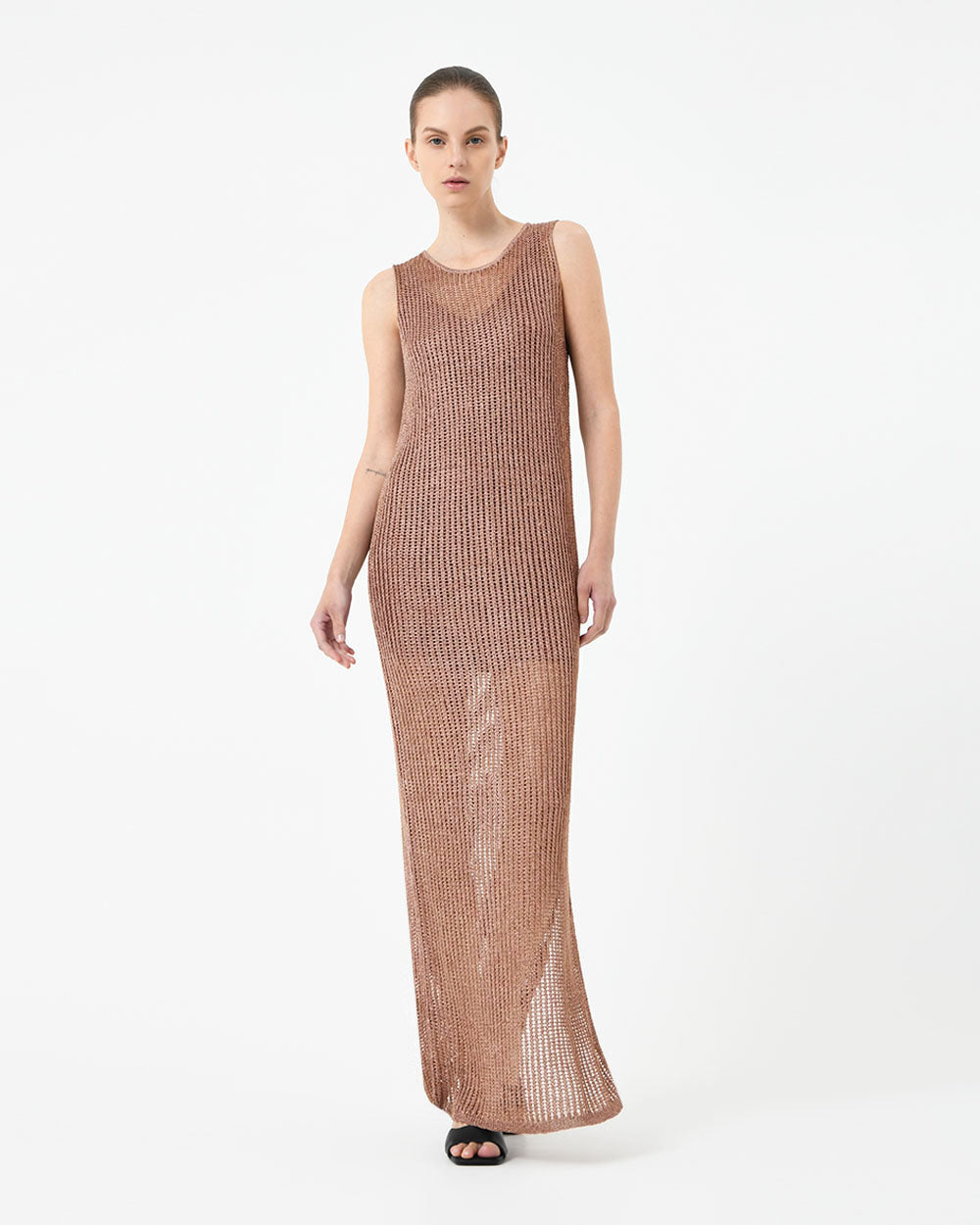 Milarose Crochet Knit Dress