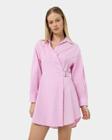 Manhattan Wrap Shirt Dress