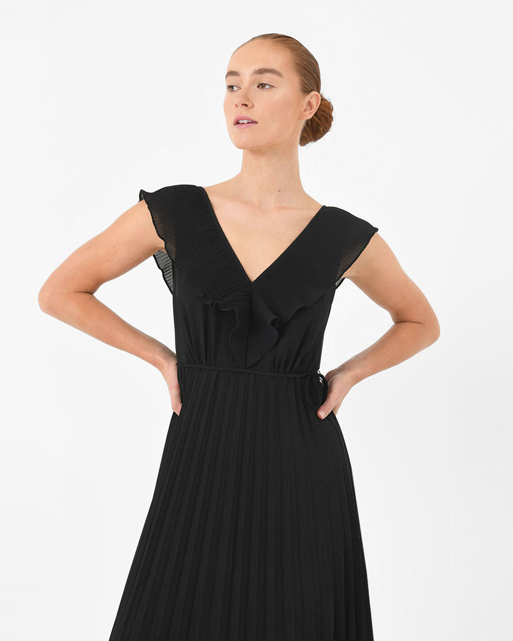 Aries Pleated Dress