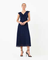 Aries Pleated Dress