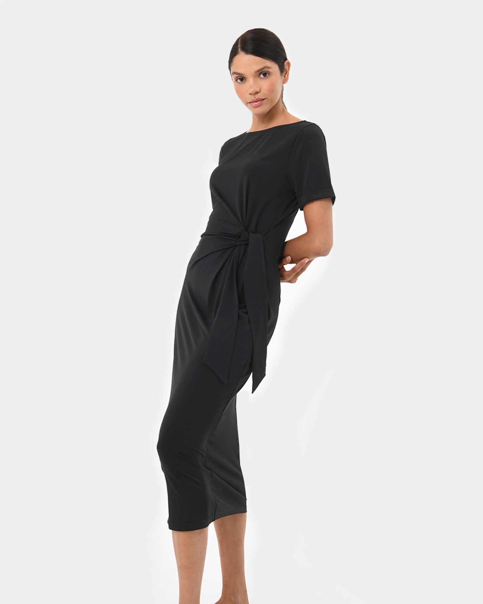 Gissele Knot Waist Dress
