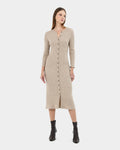 Paislee Cable Buttons Dress