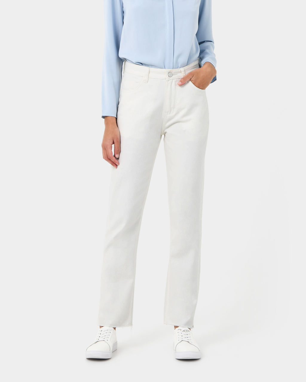 Rome Frayed Washing Jean