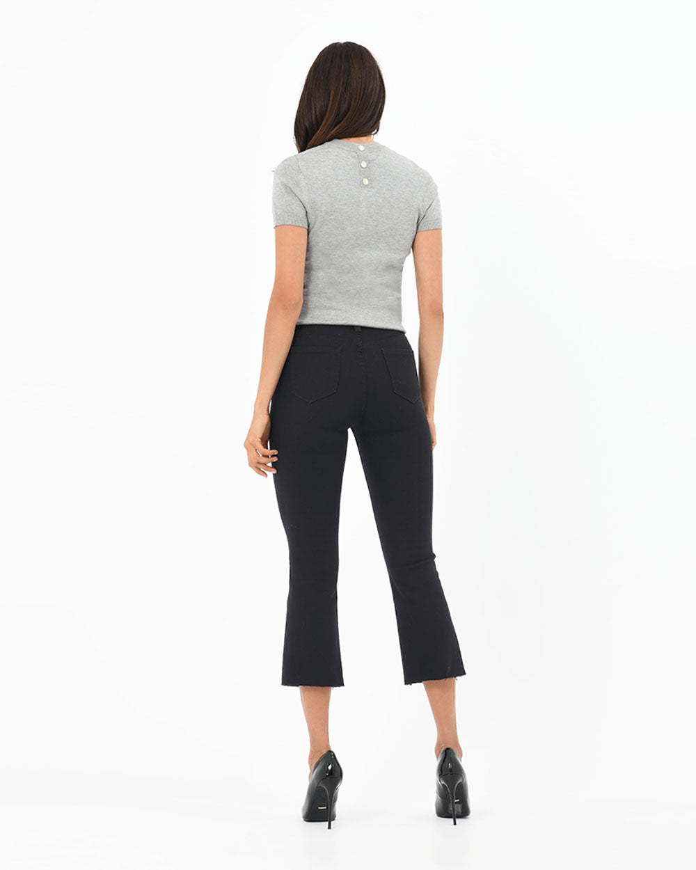 Rosario Cropped Flare Jeans