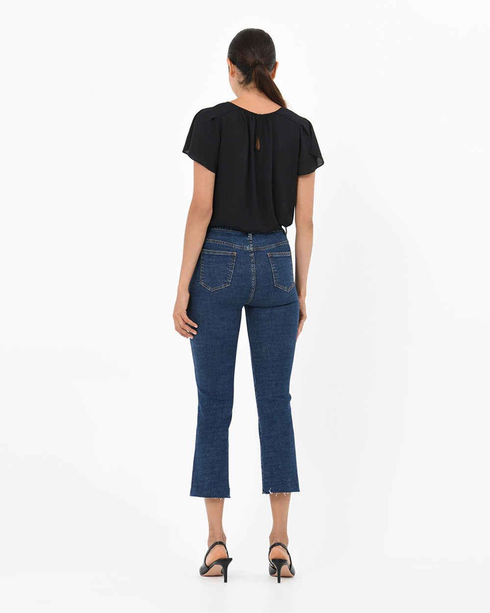 Rosario Cropped Flare Jeans