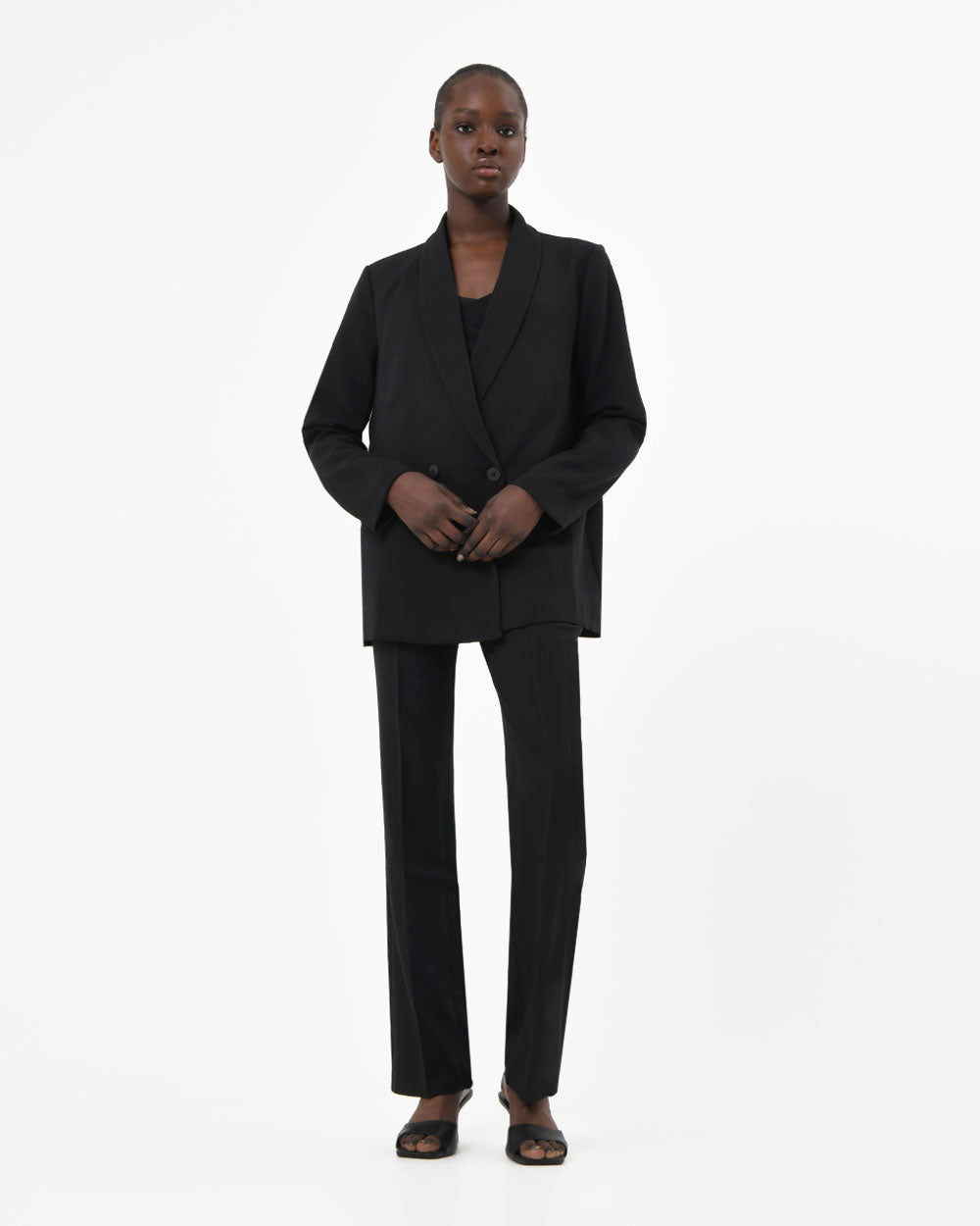 Le Marais Crepe Coat Blazer