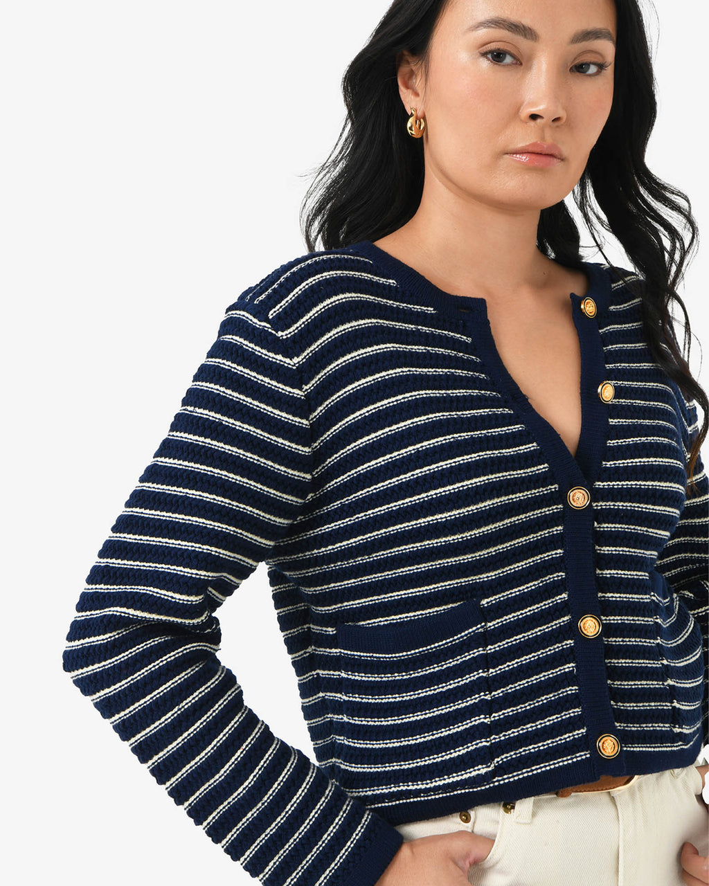Hollis Textured Cardigan
