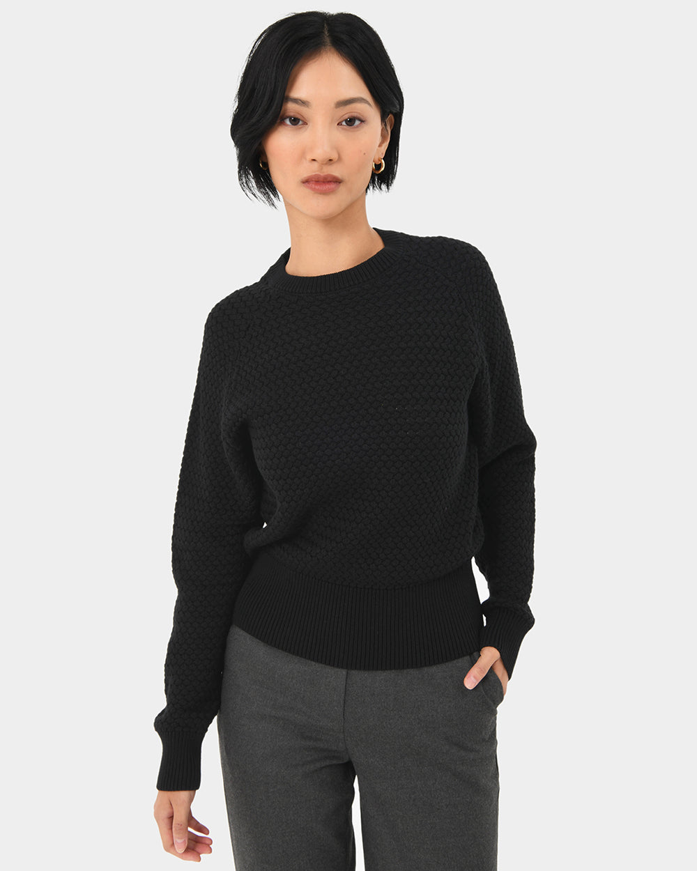 Evie Waffle Knit Jumper