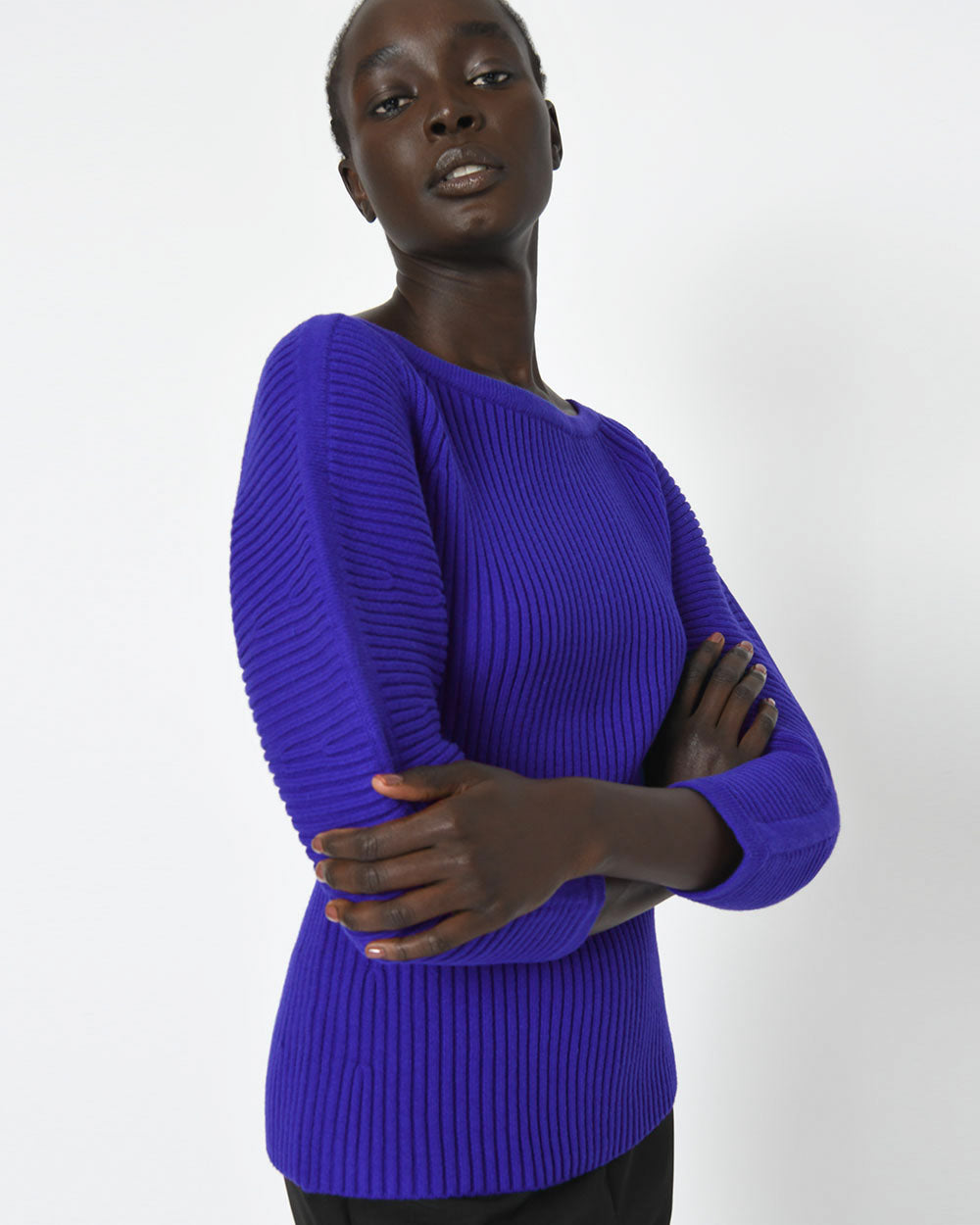 Damaris Boat Neck Knit