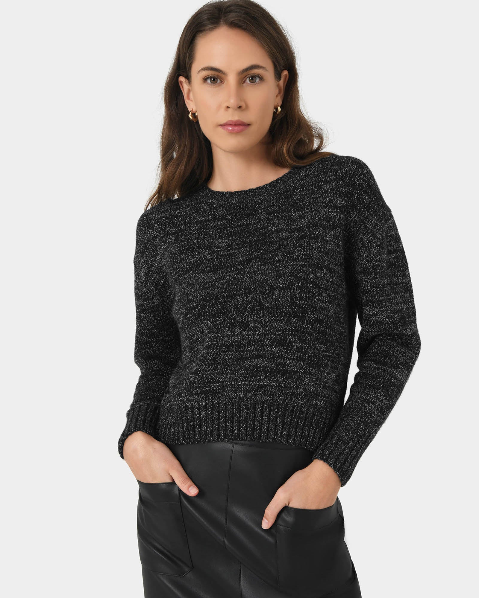 Naomy Mixed Yarn Knit