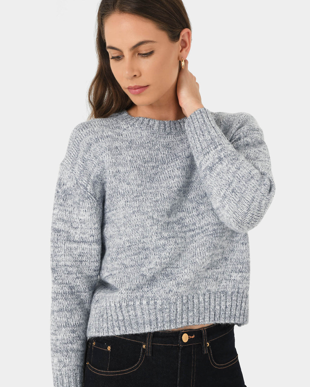 Naomy Mixed Yarn Knit